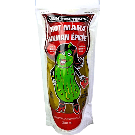 Pickle-in-a-Pouch Hot Mama - Hot and Spicy Pickle